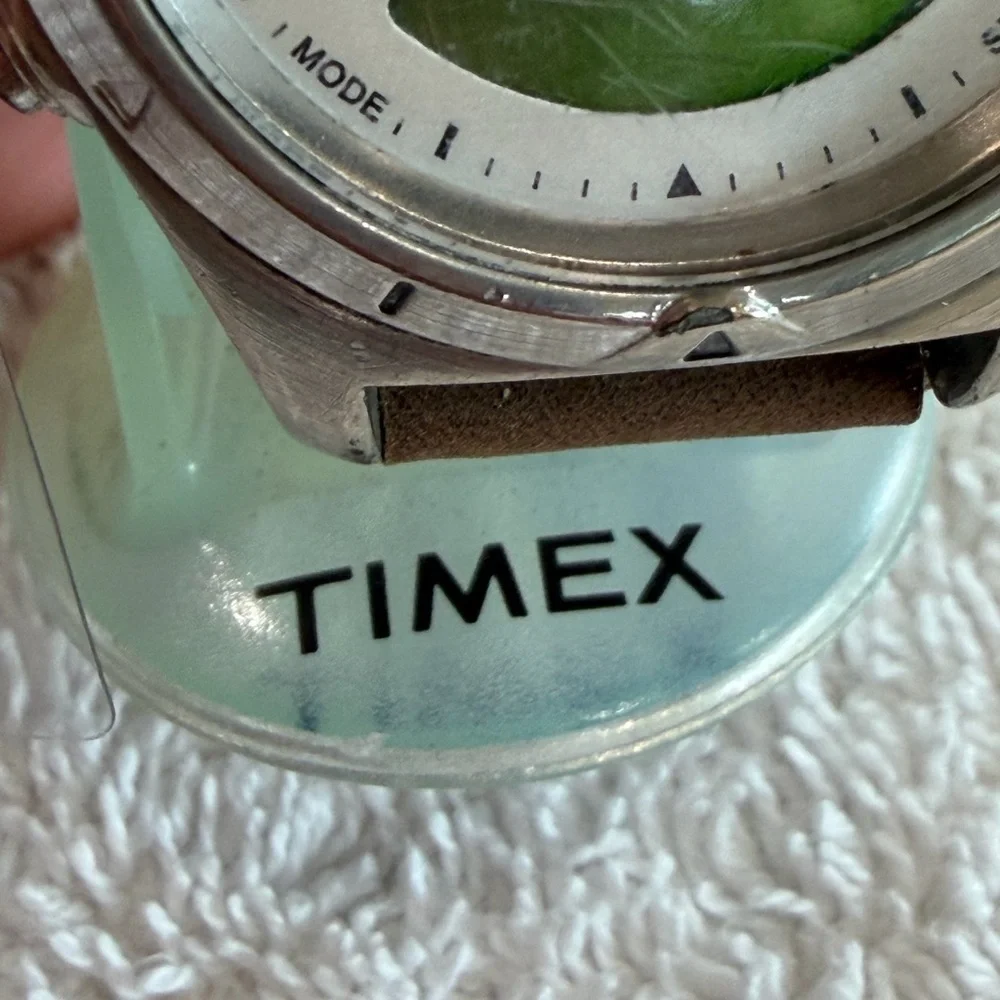 Vintage Timex Expedition Chronograph Indiglo 38mm Men’s Watch